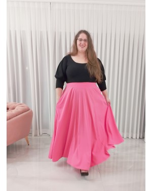 חצאית זורבה ורודה