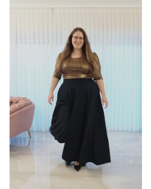 חצאית זורבה שחורה