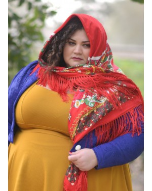 מטפחת פרחונית